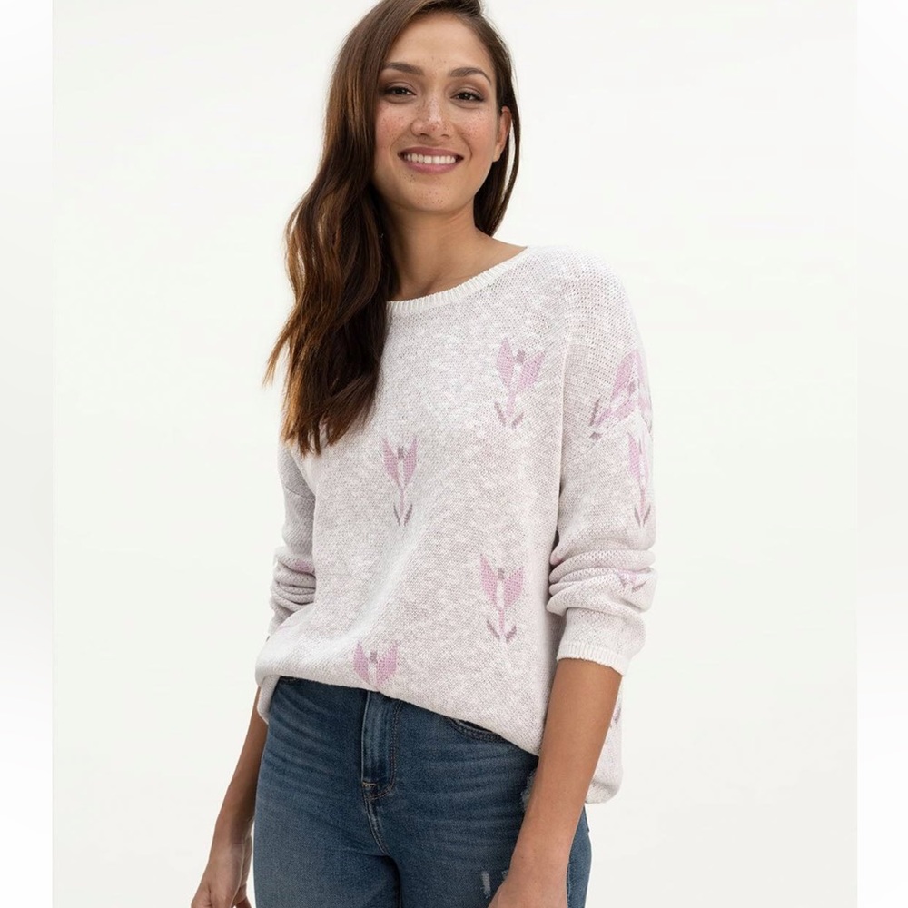 Splendid aster crew neck sweater